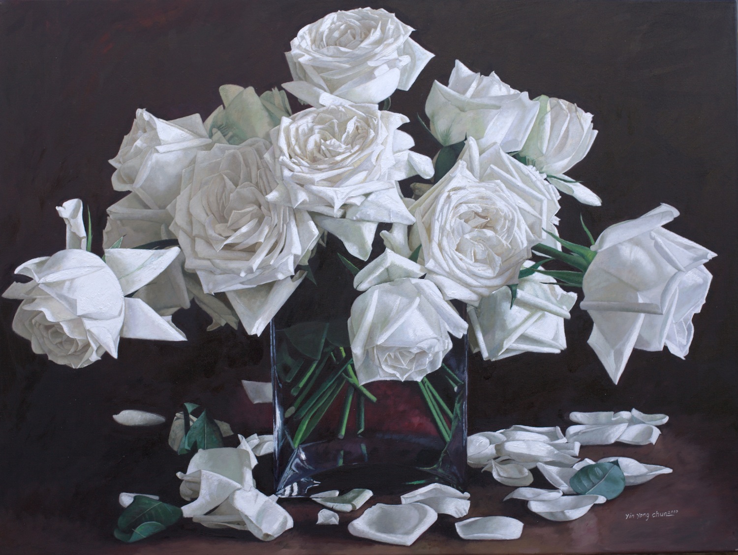 White Roses by 