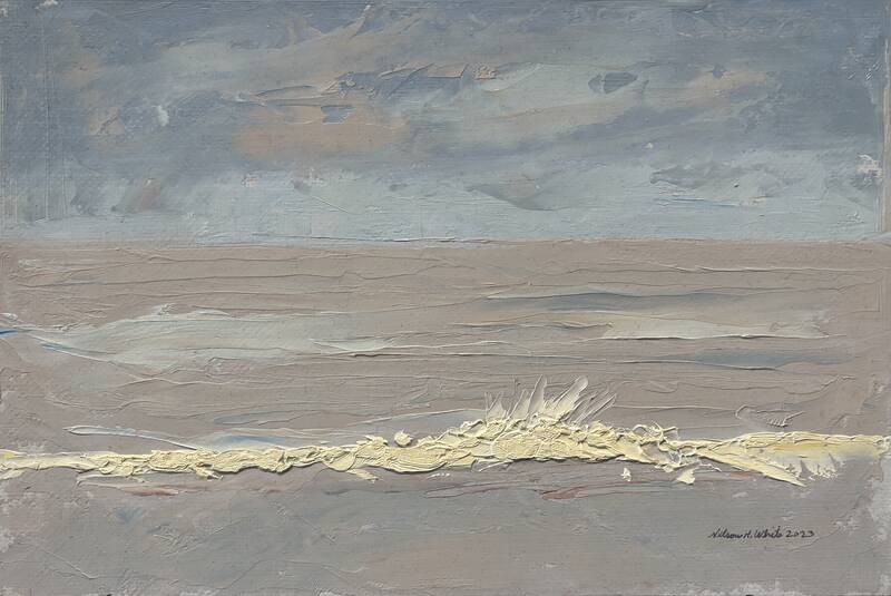 Floating Sea, Sky... by Nelson  White