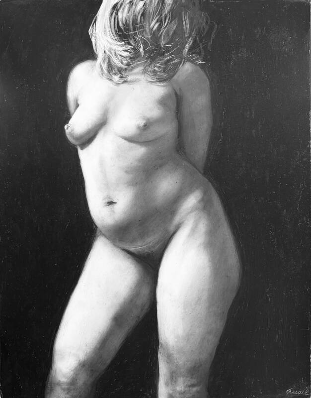 Standing Figure, ... by Steven Assael