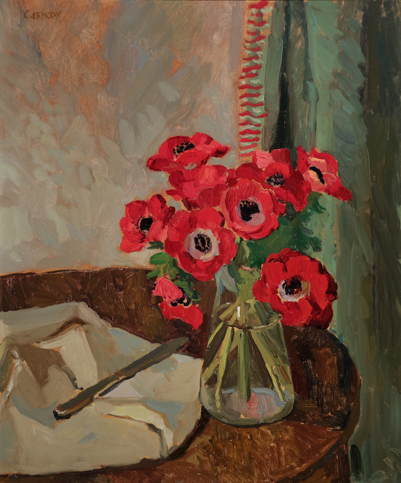 Anemones in Red