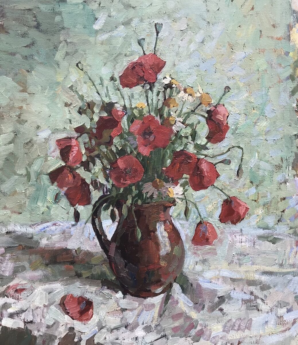 Poppies, Green