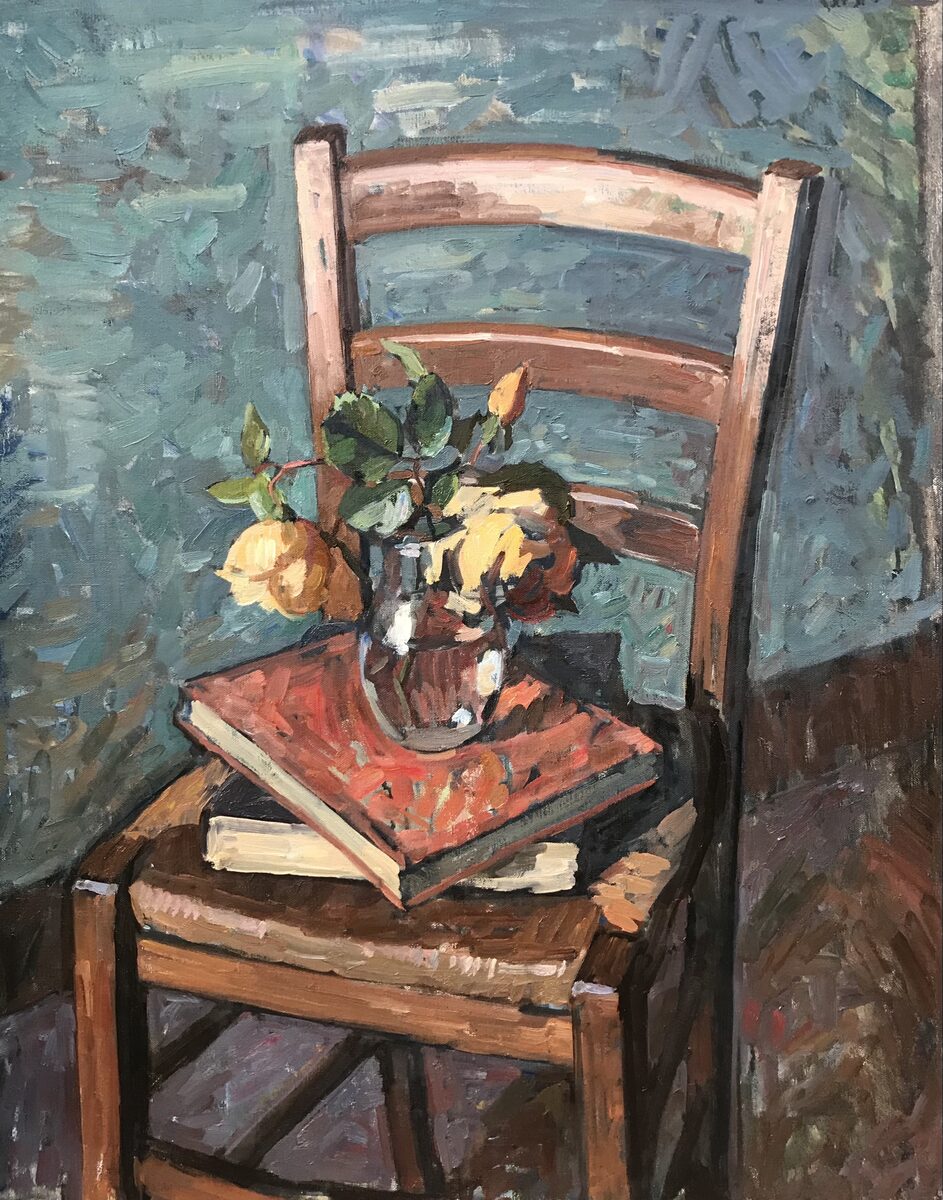 Roses on a Chair