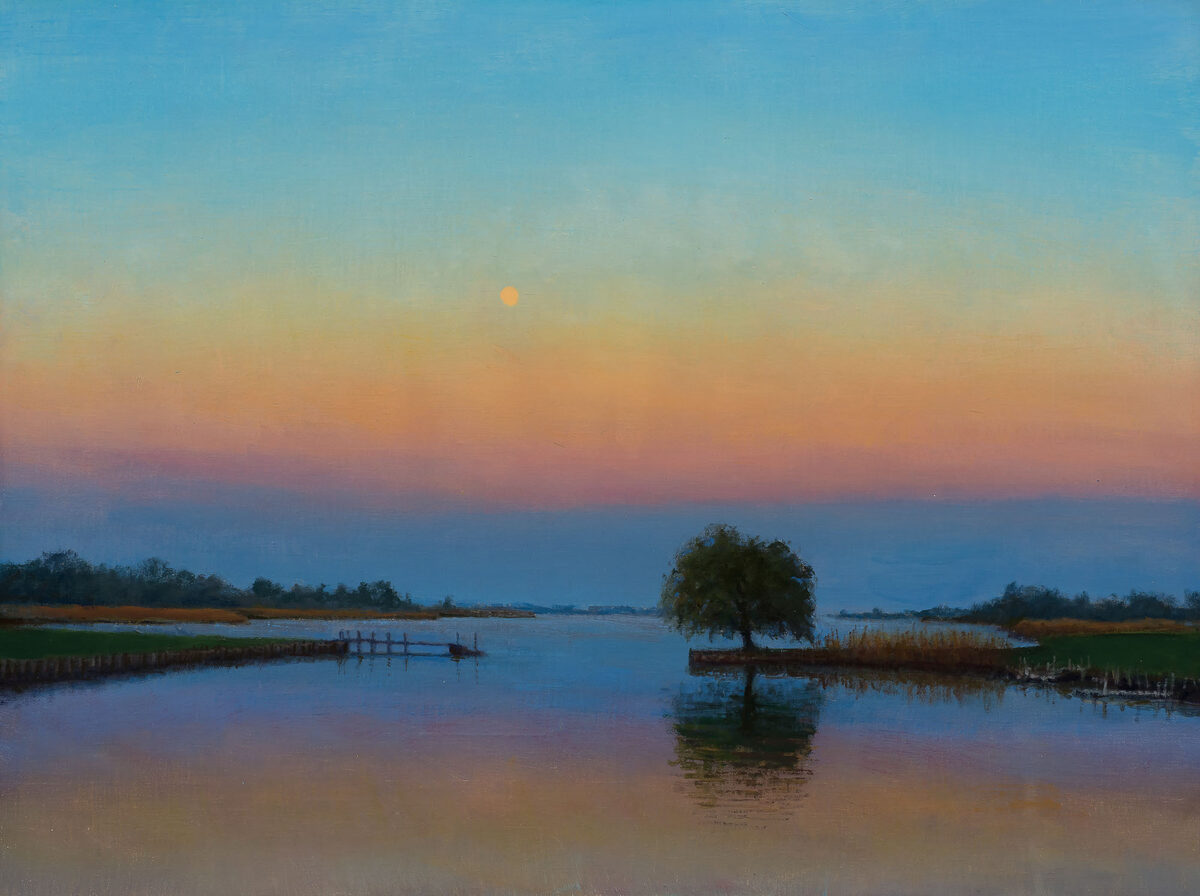 Moonrise in the Hamptons