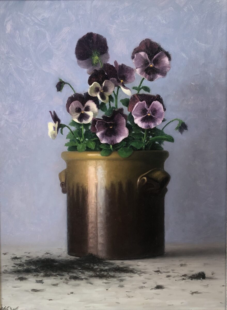 Pansies and Spilled Dirt