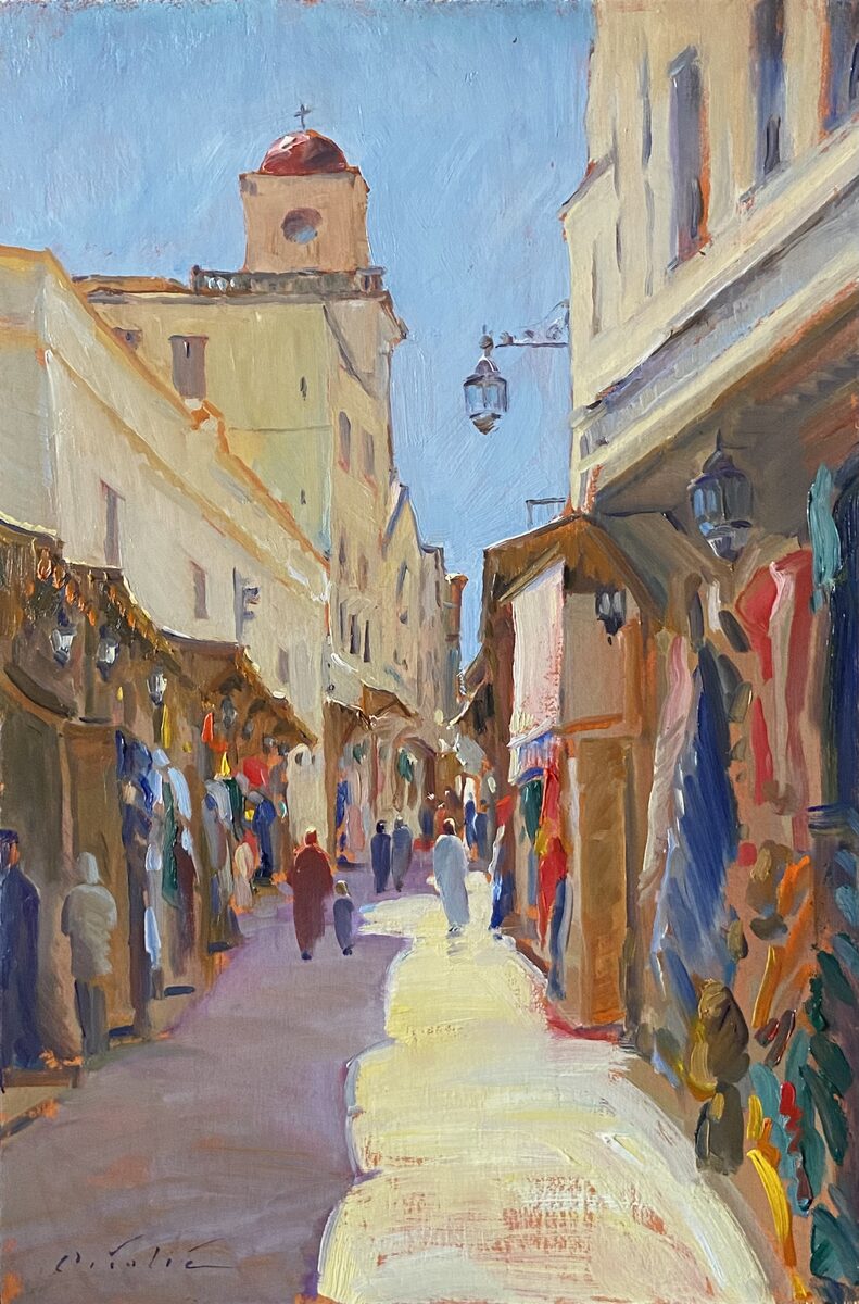 Market Stalls in the Medina, Tangier