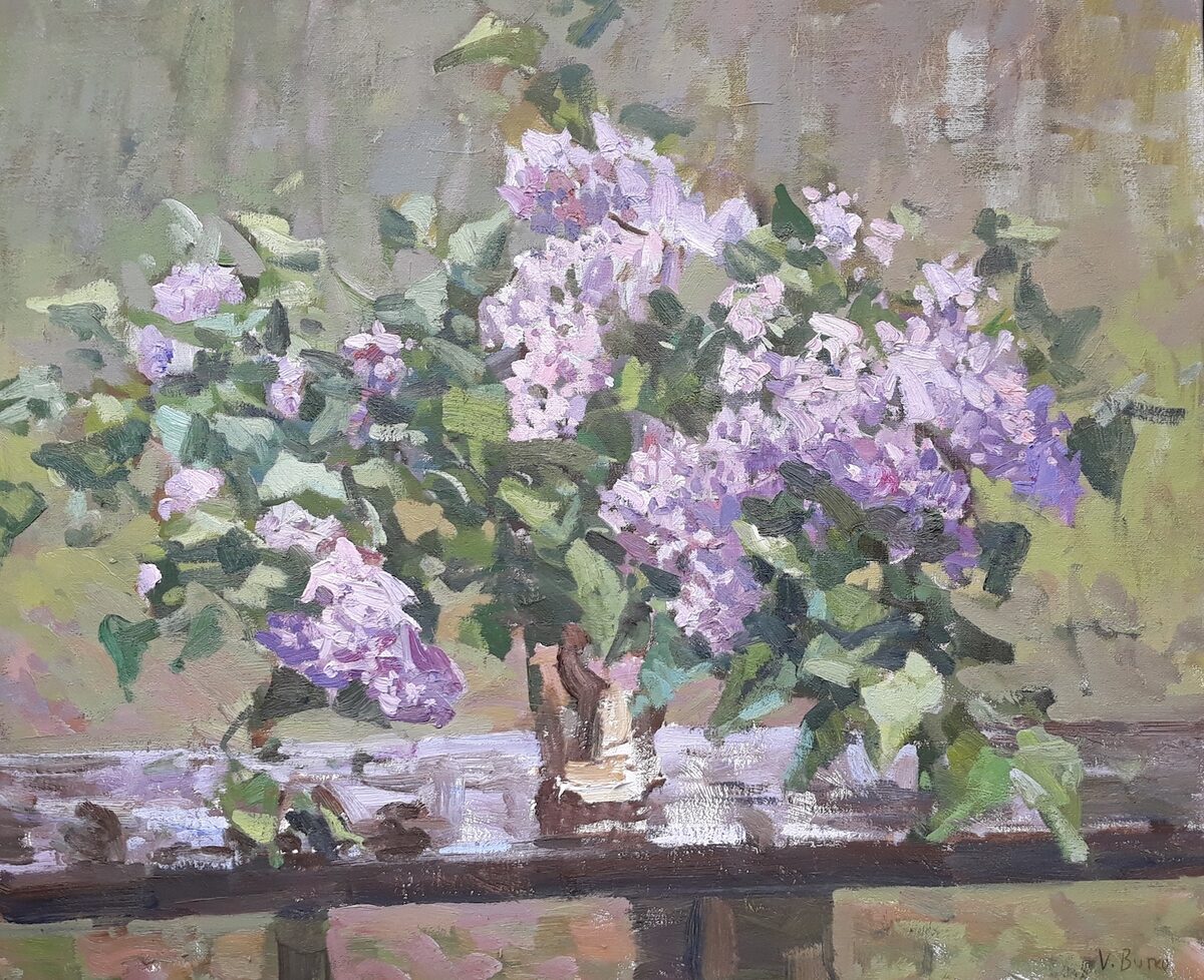 Lilacs on a Table