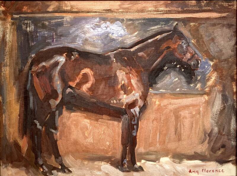 Horse Sketch 1 by Amy Florence