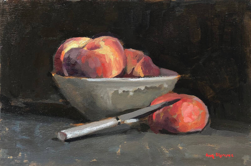 Peaches by Amy Florence
