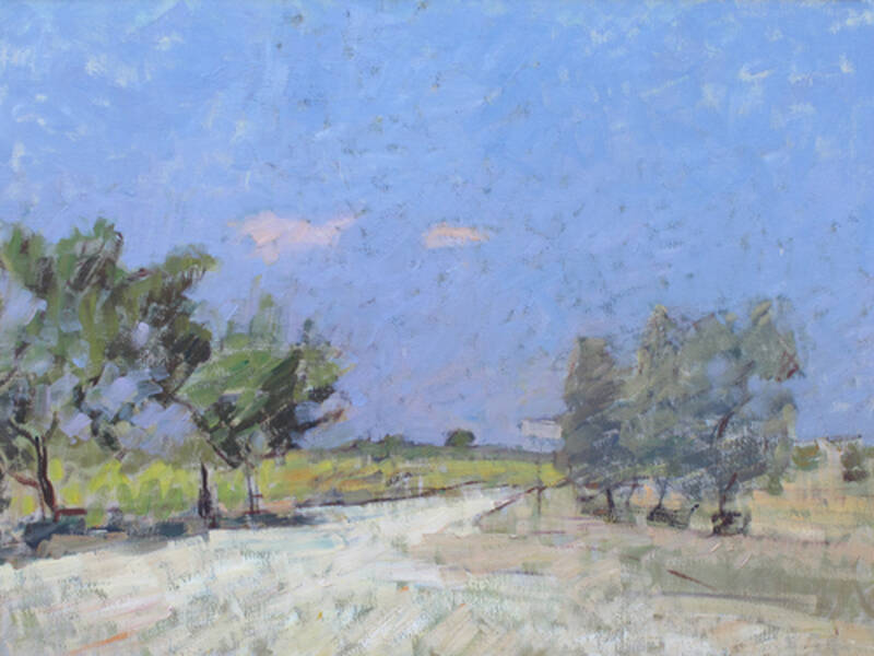 Farm road by Ben Fenske