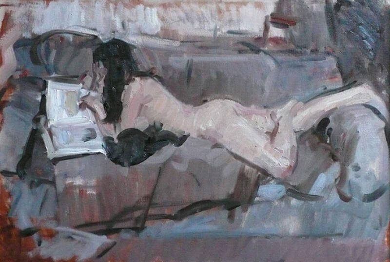 Looking at a Book by Ben Fenske