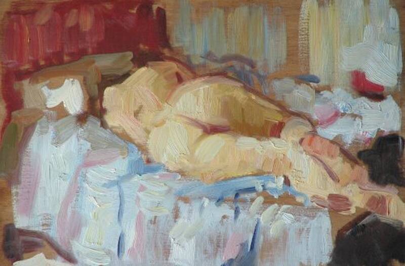 Nude Sketch by Ben Fenske