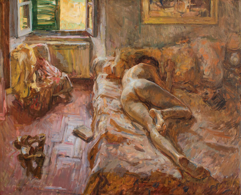 Nude Sleeping by Ben Fenske