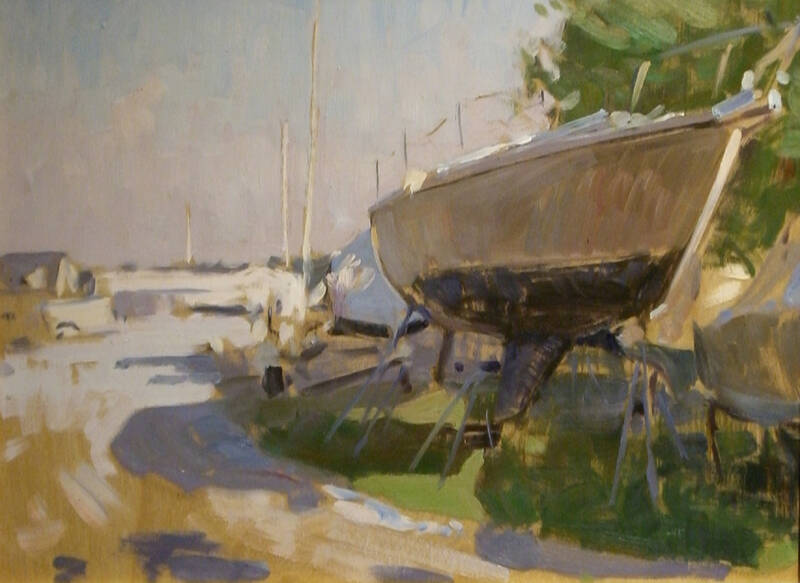 Oyster Bay Boat by Ben Fenske