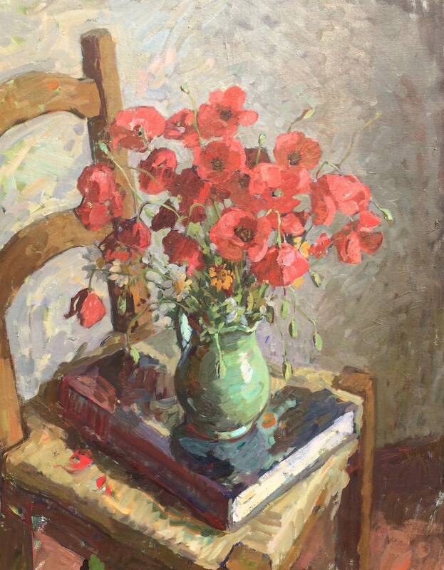 Poppies I by Ben Fenske