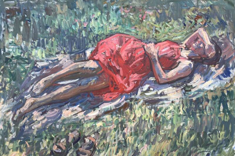 Red Dress by Ben Fenske