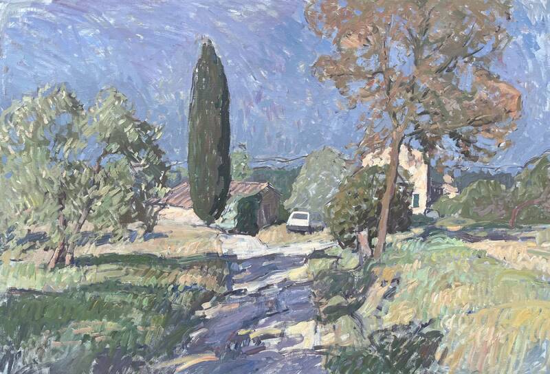 Road, House by Ben Fenske