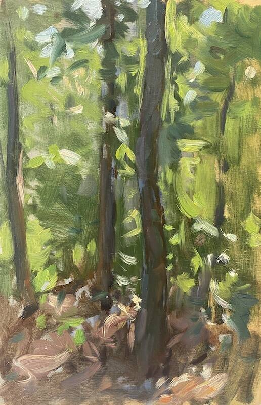 Trees Sketch by Ben Fenske