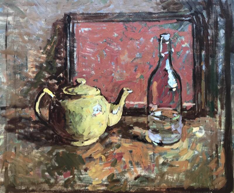 Yellow Teapot by Ben Fenske