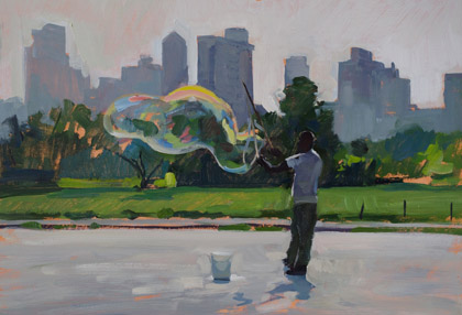 Bubble Blower Cen... by Marc Dalessio