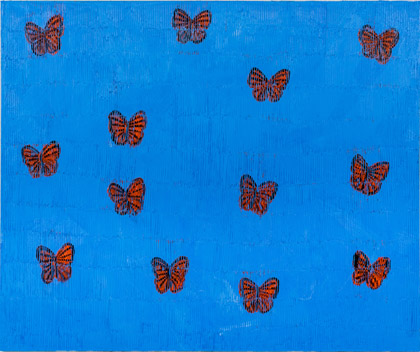 Monarch Migration by Hunt Slonem