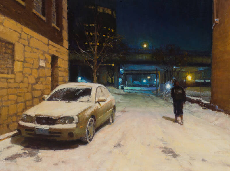 Cold Walk Through... by Carl Bretzke