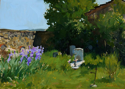 Graveyard at La P... by Marc Dalessio