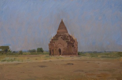 Stupa, Bagan by Marc Dalessio