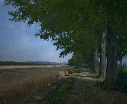 Wheat Fields belo... by Marc Dalessio