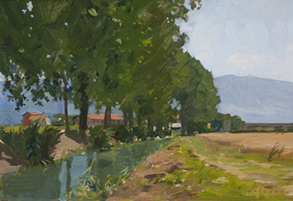 Tractor Bridge on... by Marc Dalessio