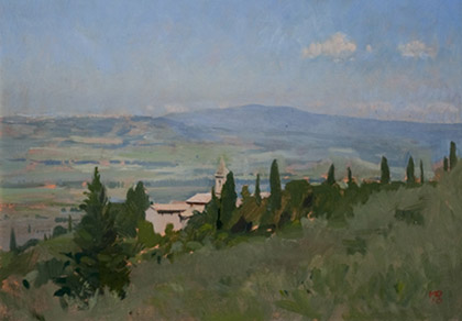 Monastery at Trev... by Marc Dalessio