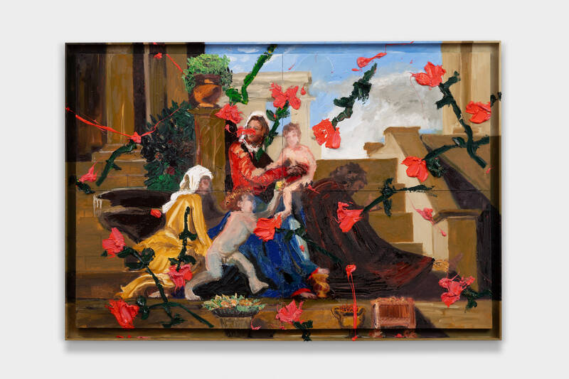 After Poussin: Ma... by Darius Yektai