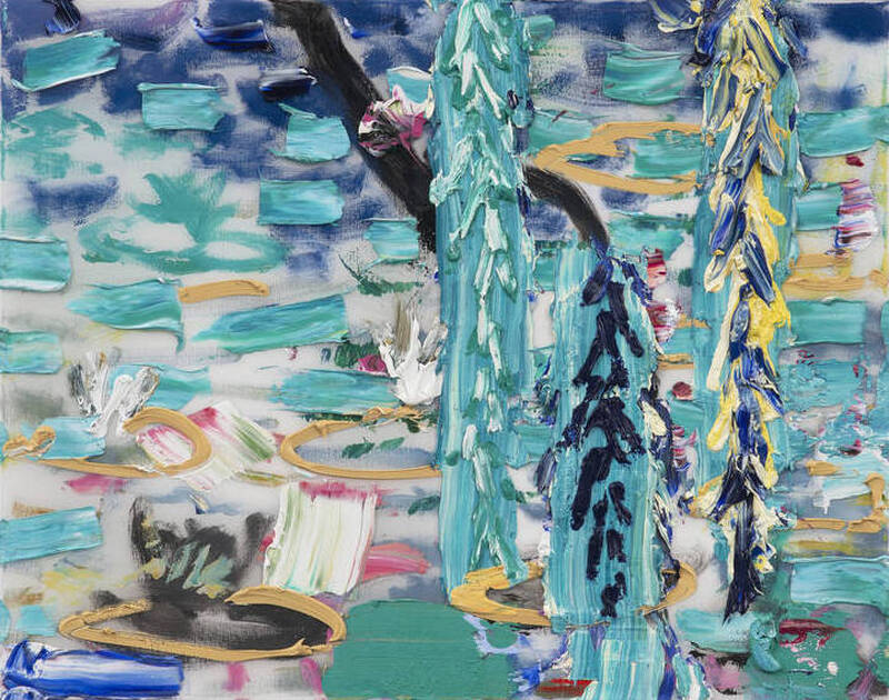 Blue Lilies by Darius Yektai