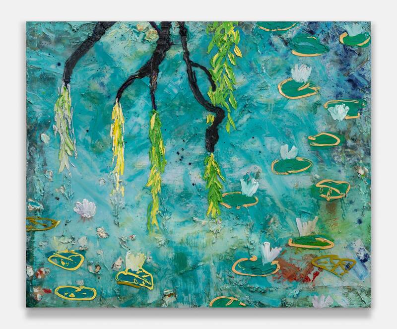 Floating Blue Wil... by Darius Yektai