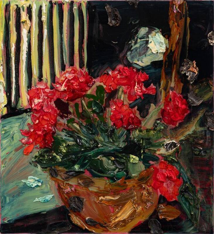 Geraniums 1 by Darius Yektai