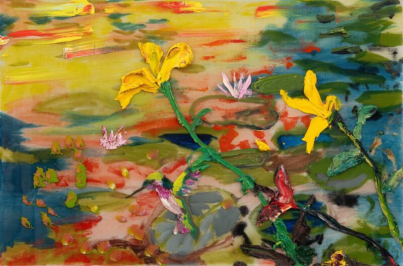 Hummingbird Pond by Darius Yektai