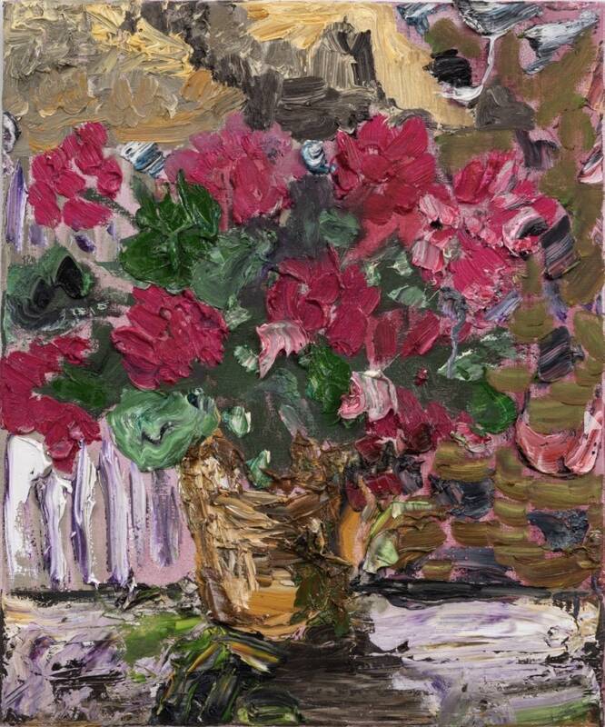 Pink Geraniums by Darius Yektai
