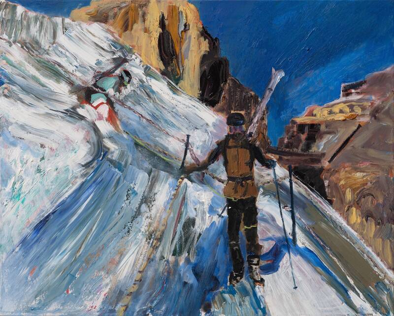 Switchbacks on th... by Darius Yektai