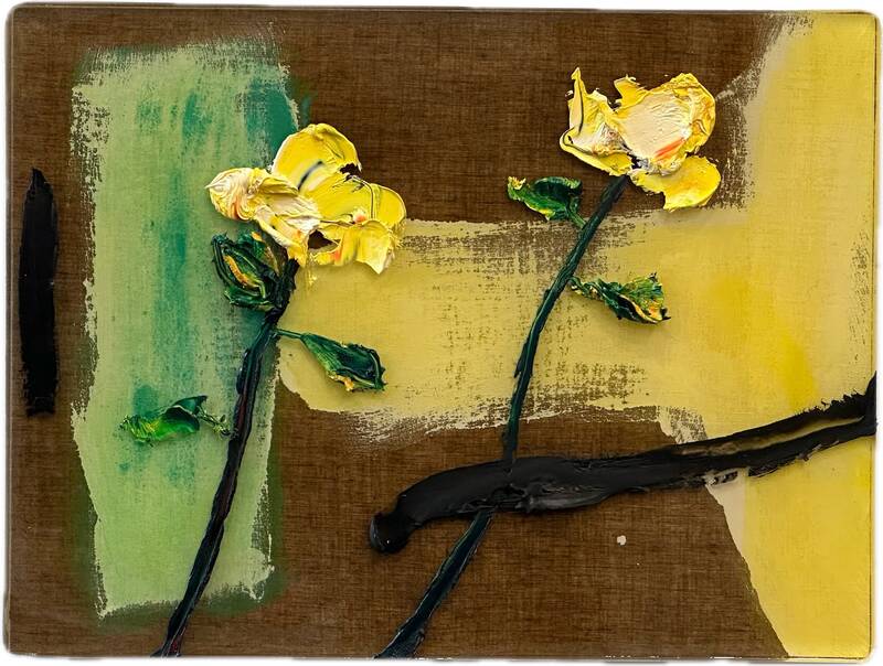 Yellow Roses by Darius Yektai