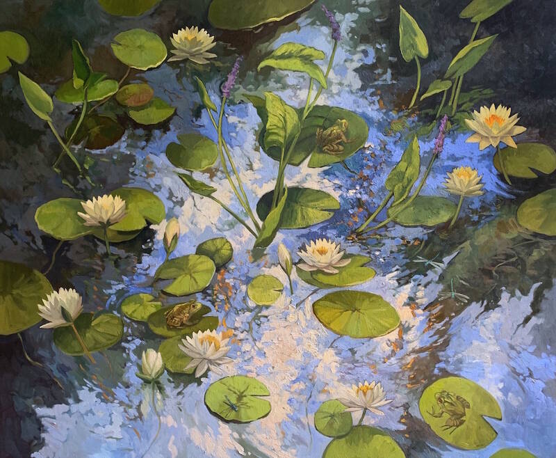 Full Lotus, Half ... by Edwina Lucas