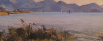 Evening Boats by Ramiro Sanchez