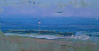 Moon Rise Sketch by Ben Fenske