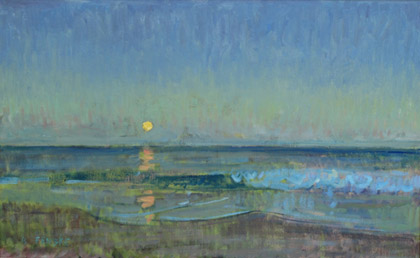 Moonrise July by Ben Fenske