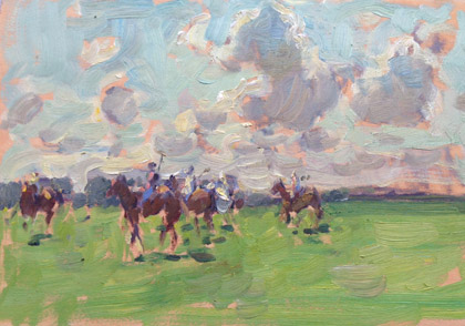 Polo Sketch by Ben Fenske