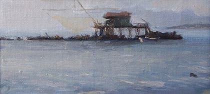 Fishing Hut by Ramiro Sanchez