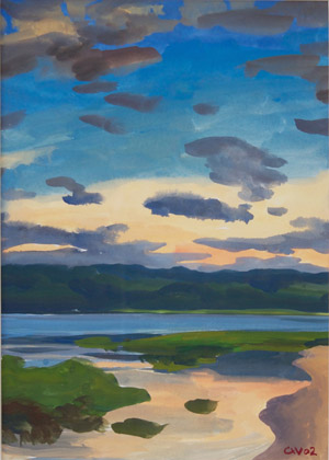Harbor Sunset by Christian White