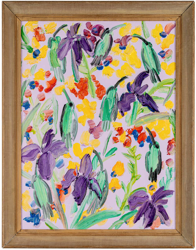 Louisiana Iris & ... by Hunt Slonem