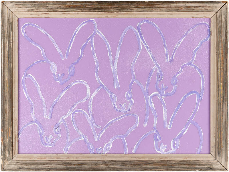 Purple by Hunt Slonem