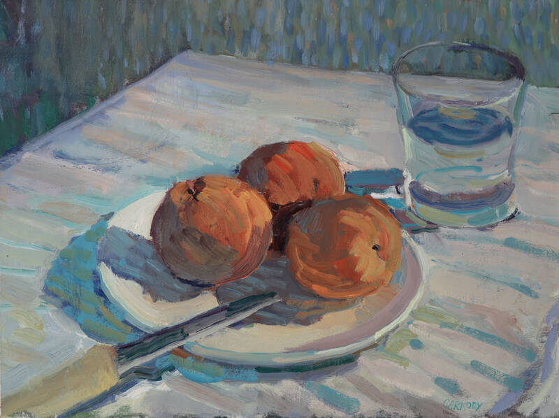 Summer Peaches by Kelly Carmody
