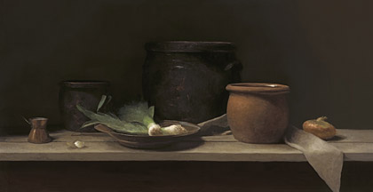 Leeks and Earthen... by Sarah Lamb