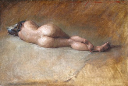 Sleeping Nude by 